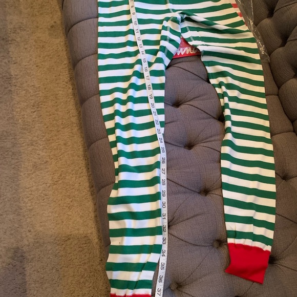 NWT HANNA ANDERSON XS HOLIDAY PJ’S
GREEN/WHITE STRIPES WITH RED SUPERSOFT - Picture 7 of 9